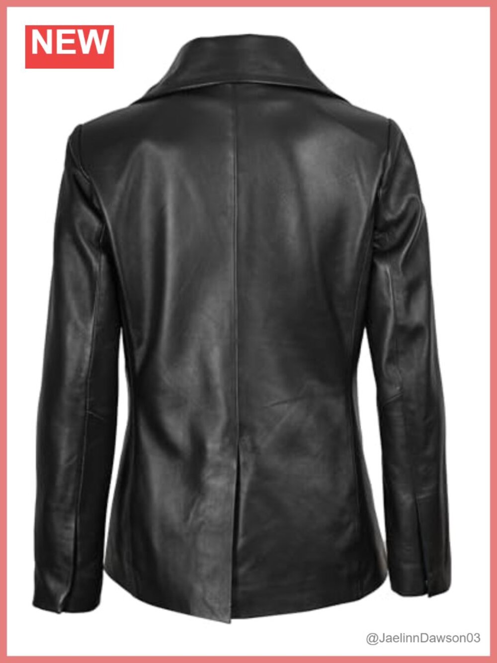 Lambskin Leather Long Coat Women Casual Trench - Picture 3 of 4